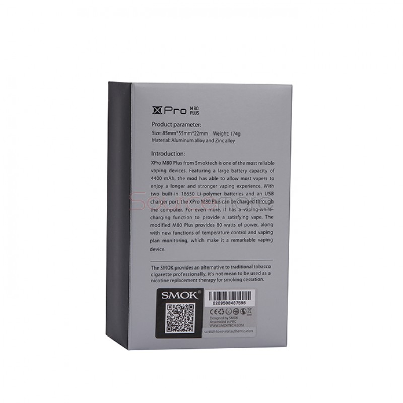 SMOK X Pro Plus Mod - Silver