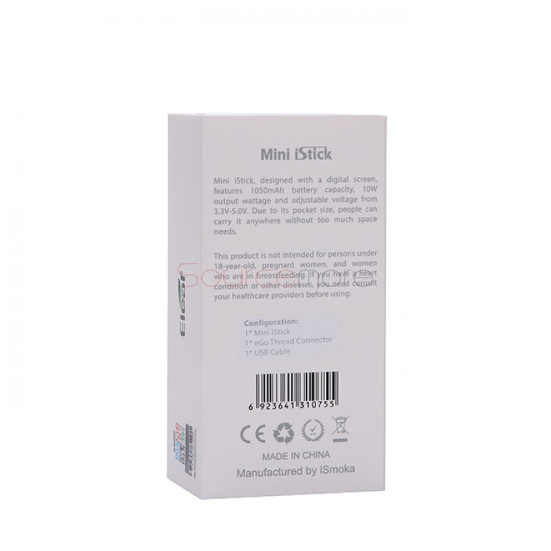Eleaf  Mini iStick Box Kit 1050mah Battery- Red