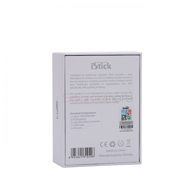 Eleaf iStick 20W Mod Kit EU Plug-Black