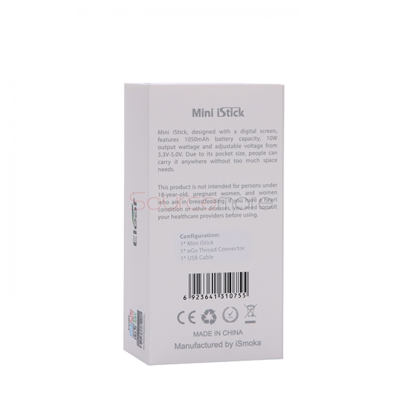 Eleaf  Mini iStick Box Kit 1050mah Battery- Black