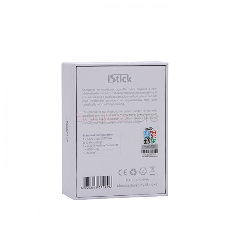 Eleaf iStick 20W Mod Kit EU Plug-Blue