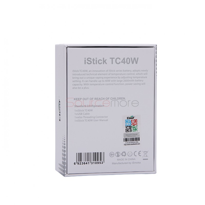 Eleaf iStick 40w Kit Temperature Control Device-Grey