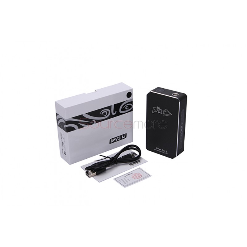 Pioneer4You IPV V3-Li 165W Upgradable to 200W Box Mod with OLED Screen - black