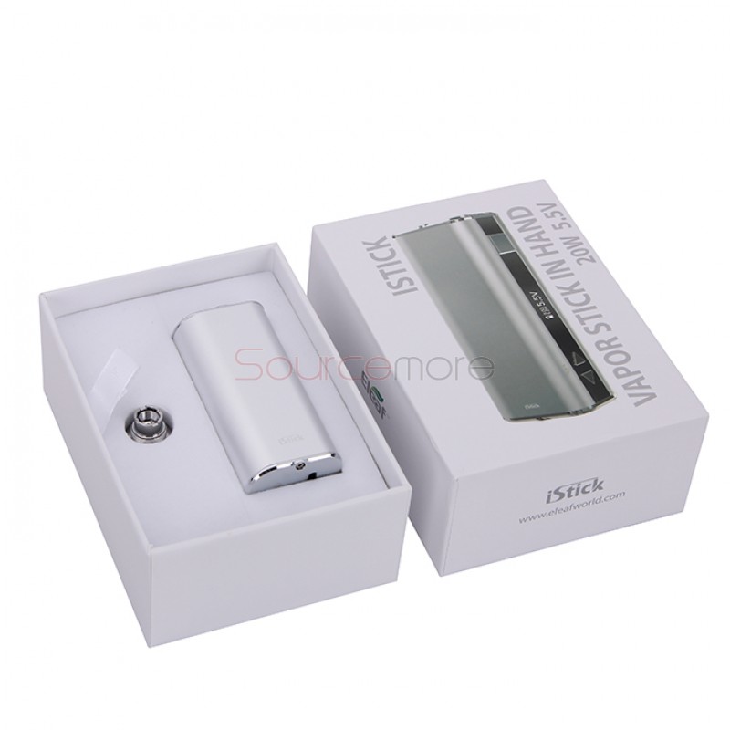 Eleaf  iStick 20W Kit 2200mah VV/VW Mod US Plug-Silver