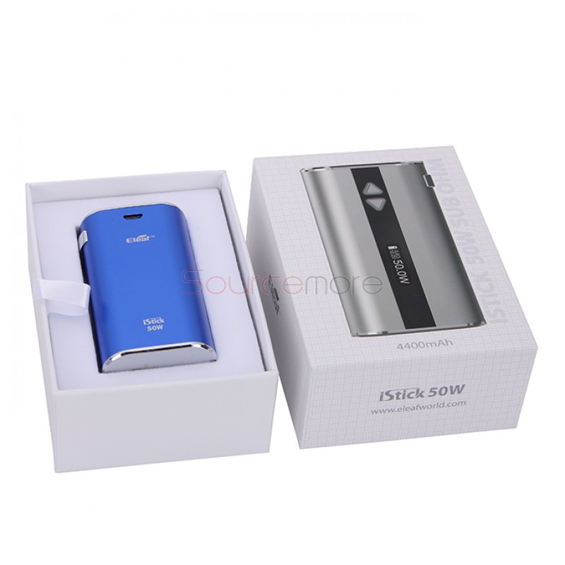 Eleaf iStick 50W Mod Box Kit US Plug- Blue