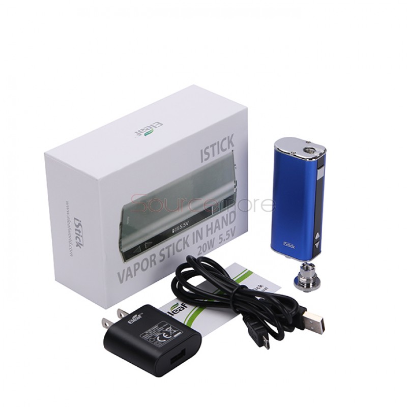 Eleaf  iStick 20W Kit 2200mah VV/VW Mod US Plug-Blue
