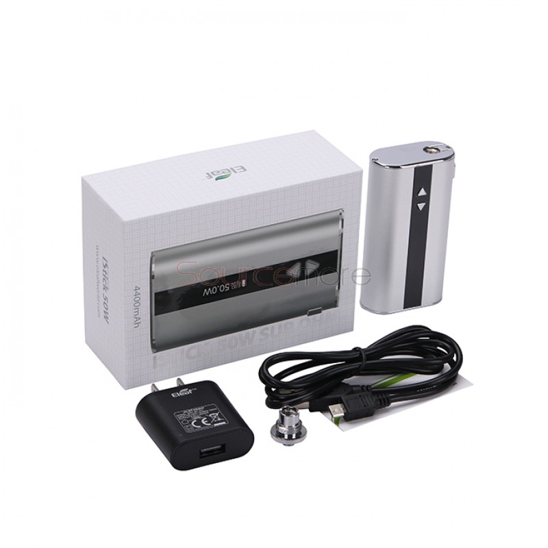 Eleaf iStick 50W Mod Box Kit US Plug- Silver