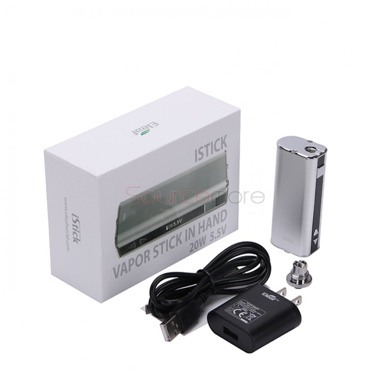 Eleaf  iStick 20W Kit 2200mah VV/VW Mod US Plug-Silver