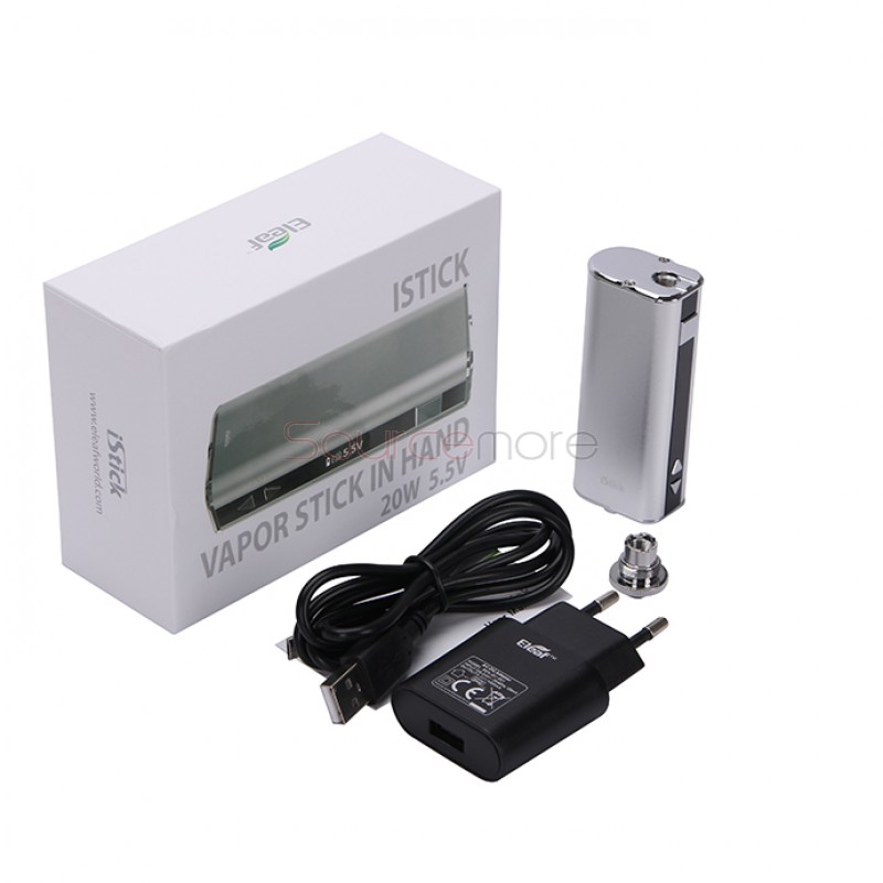 Eleaf iStick 20W Mod Kit EU Plug-Silver