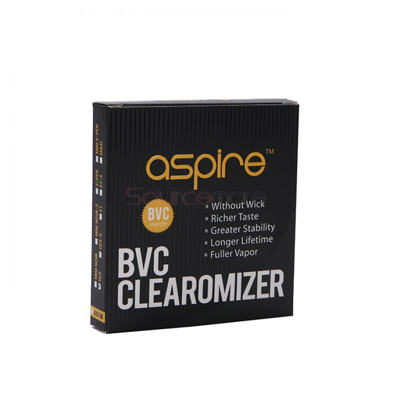 Aspire CE5 BVC Clearomizer 5pcs - Red