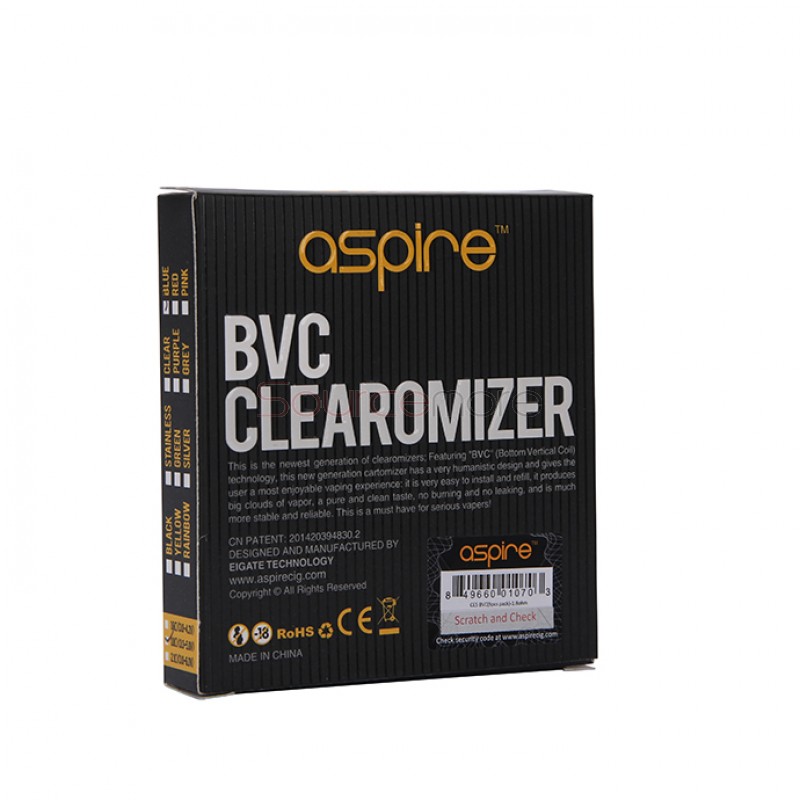 Aspire CE5 BVC Clearomizer 5pcs - Blue