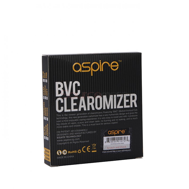 Aspire CE5 BVC Clearomizer 5pcs Clear
