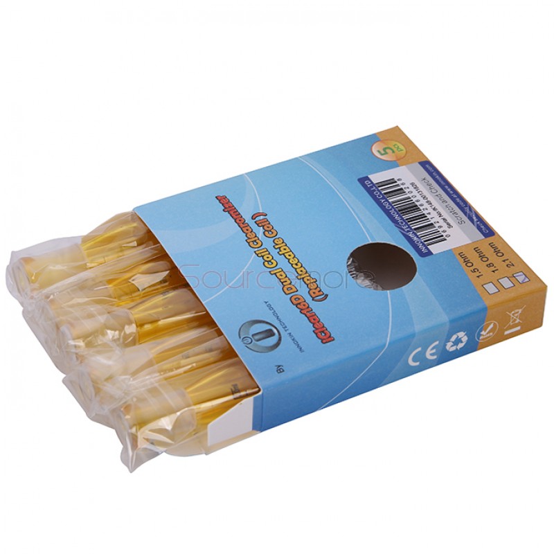 5pcs Innokin iClear 16D Atomizer -  yellow