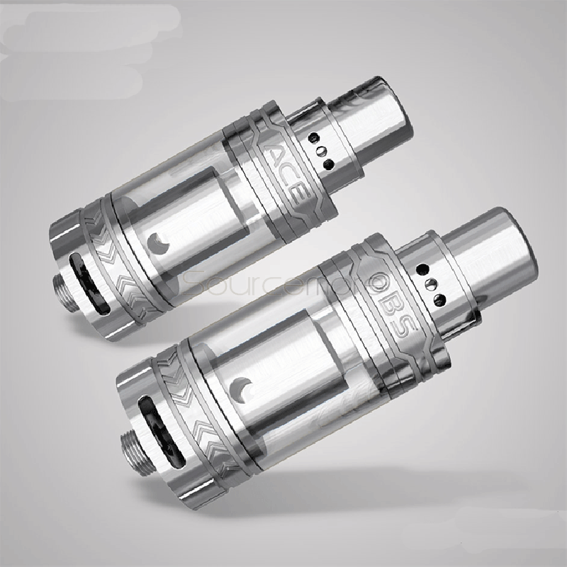 OBS ACE Tank 4.5ml Dual Airflow with Ceramic Coil Side Filling Tank Ceramic Coil(ICC)-Stainless Steel