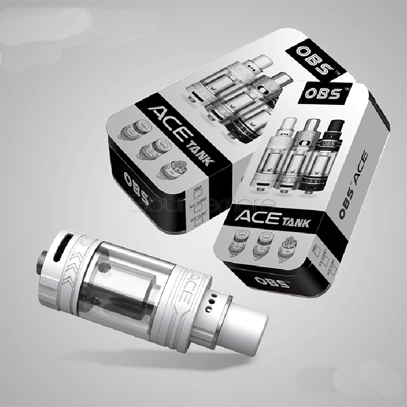 OBS ACE Tank 4.5ml   RBA Section - White