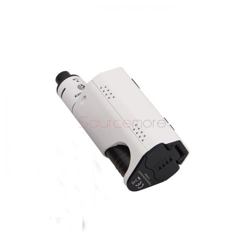 Kanger Dripbox 160W Starter Kit 7.0ml Subdrip 160w Dripmod 160 Powered by Dual 18650 Cell Disposal Dripping Coil -White
