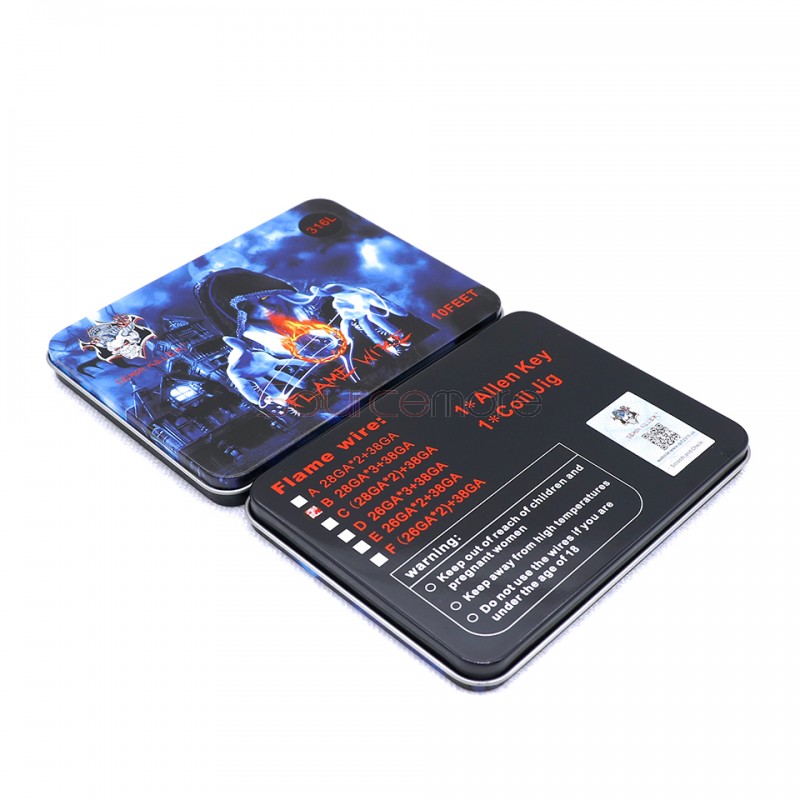 LTQ Demon Killer Flame Wire 316L for Rebuildable Atomizers 316L 28GA*2+38GA- Flame Wire 316L A