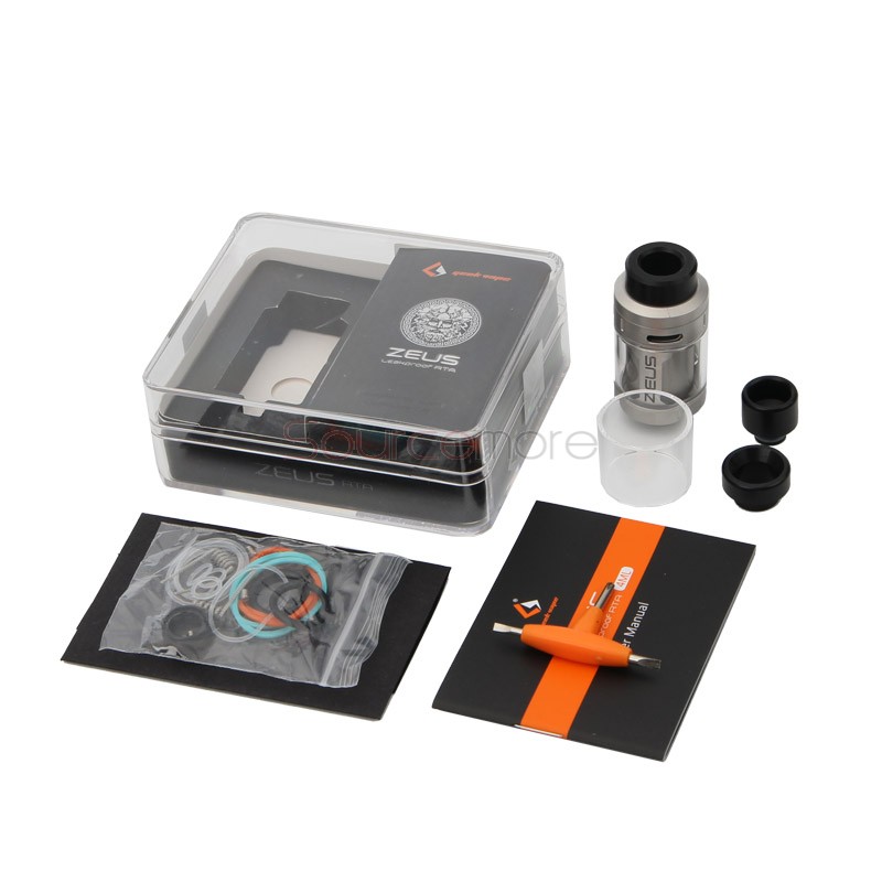 Geek Vape ZEUS RTA Tank - Stainless Steel