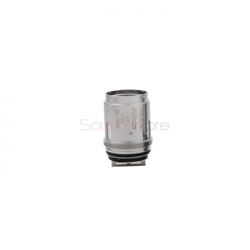 Aspire Athos Tank Replacement Coil Head - A3 Tri-coil - 0.3ohm
