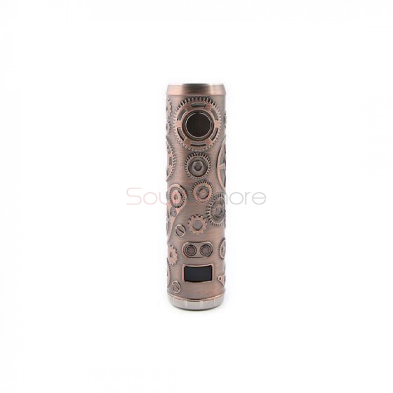 Tesla Punk 86W Vape Mod - Antique Copper