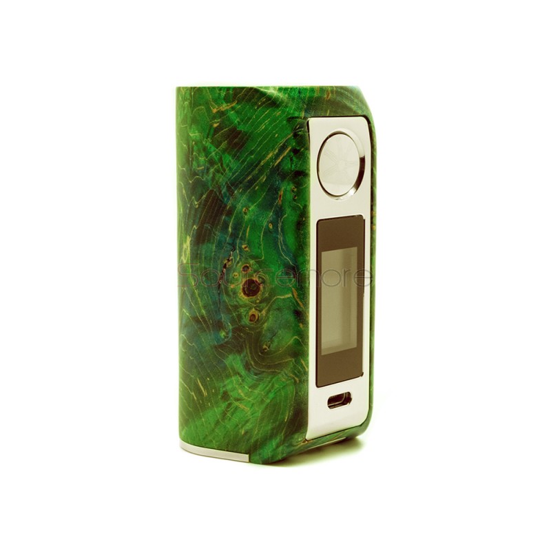 asMODus Minikin 2 Color Kodama 180W Box Mod (Silver Edition) - Green