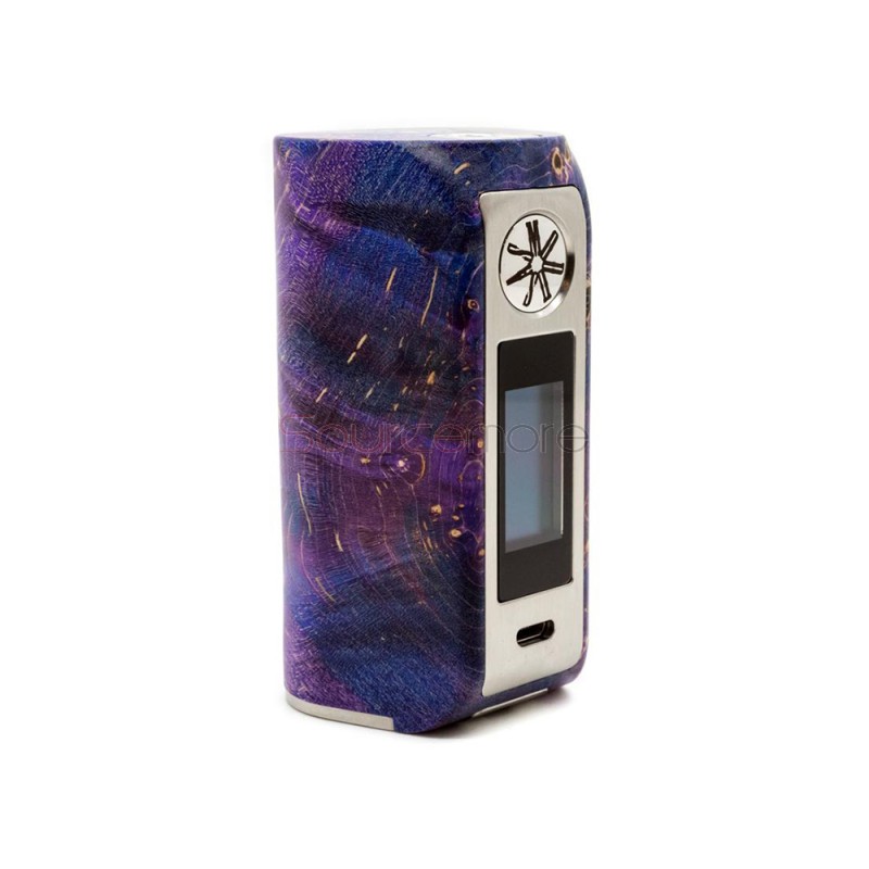asMODus Minikin 2 Color Kodama 180W Box Mod (Silver Edition) - Purple