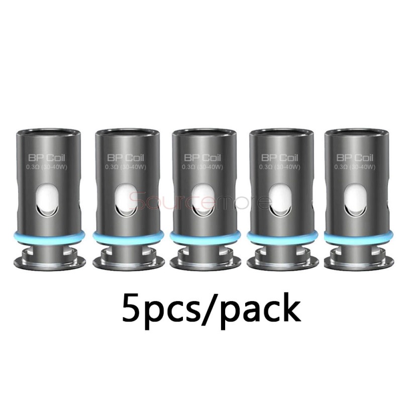 Aspire BP60 Replacement Coil 0.3ohm 5pcs 