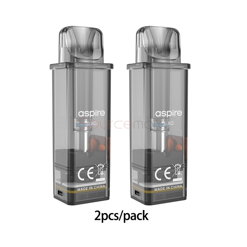 Aspire GoTek Refillable Pod Cartridge 0.8Ω 4.5ml 2pcs