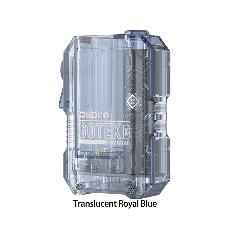 Aspire GoTek X Device Translucent Royal Blue