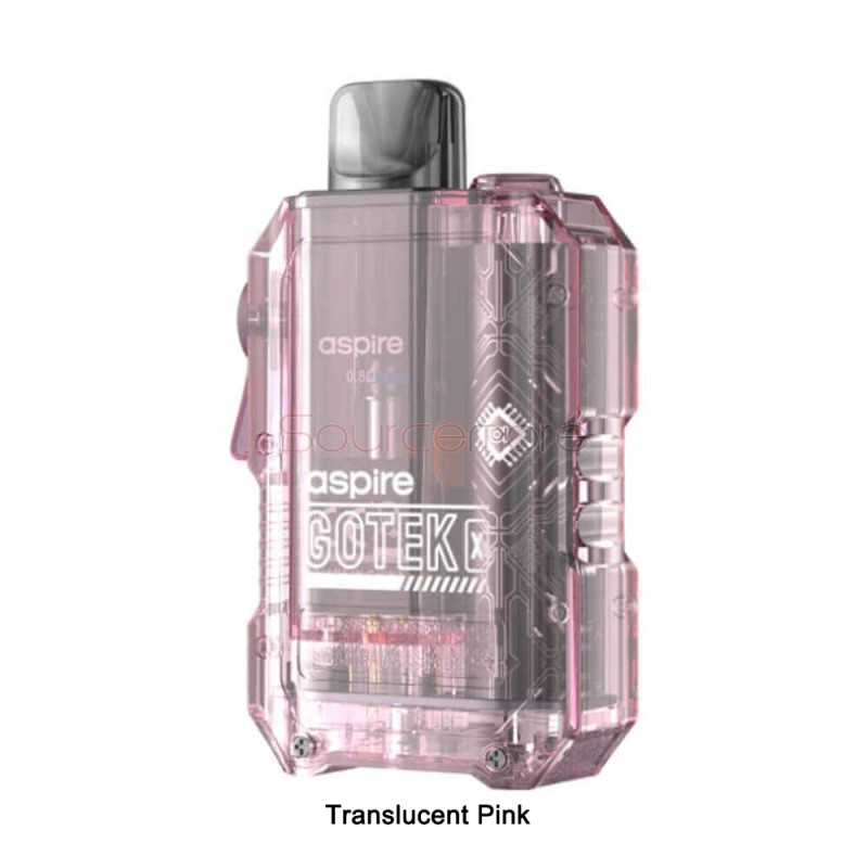 Aspire GoTek X Kit Translucent Pink