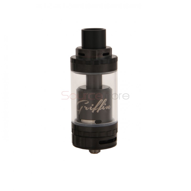 Geek Vape Griffin 25 Plus 5.0ml Bottom Airflow System Tank with 18.9mm Build Deck-Black