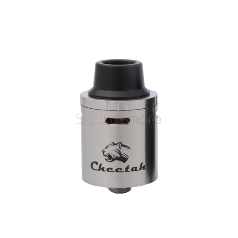 OBS Cheetah TC RDA Rebuildable Tank Designed with Top-filling Airflow Control-Silver