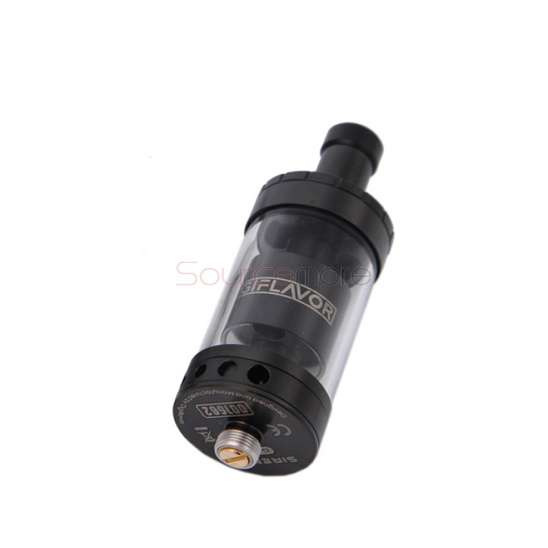 Digiflavor Siren GTA 4ml Liquild Capacity Mouth to Lung Genisis Tank Atomizer 22mm Diameter Version- Black
