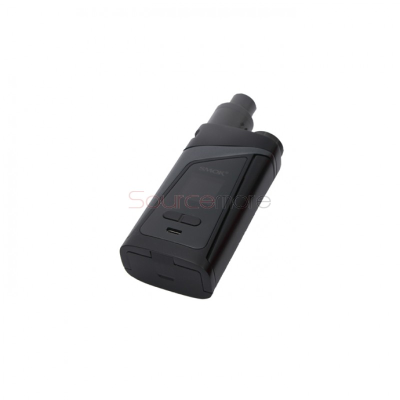 Smok Skyhook RDTA Box All-in-One Kit with 220W Skyhook Mod and 9ml Built-in RDTA Tank- Black&Grey