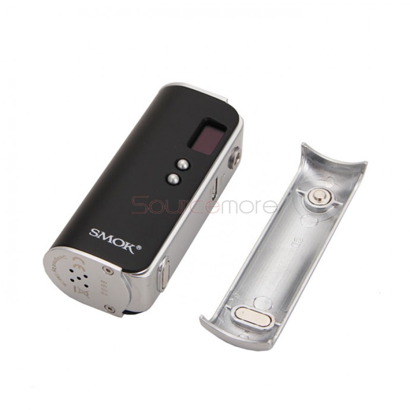 Smok OSUB 40W Kit 2ml 22mm Helmet Mini Tank with 1350mah TC OSUB Mod- Black Silver