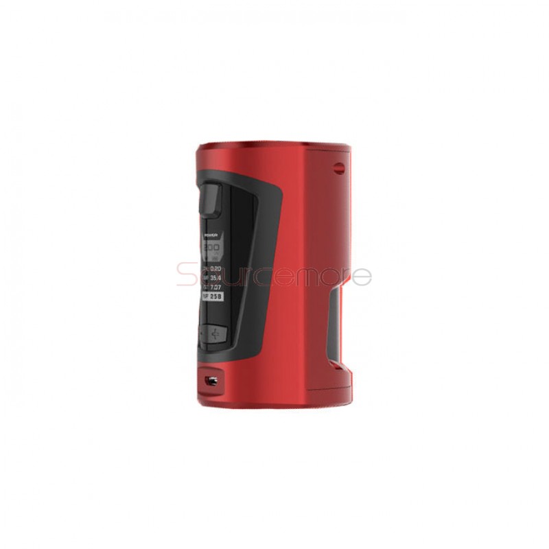 Geek Vape GBOX Squonker 200W Mod Requires Dual 18650 Cells- Wine red