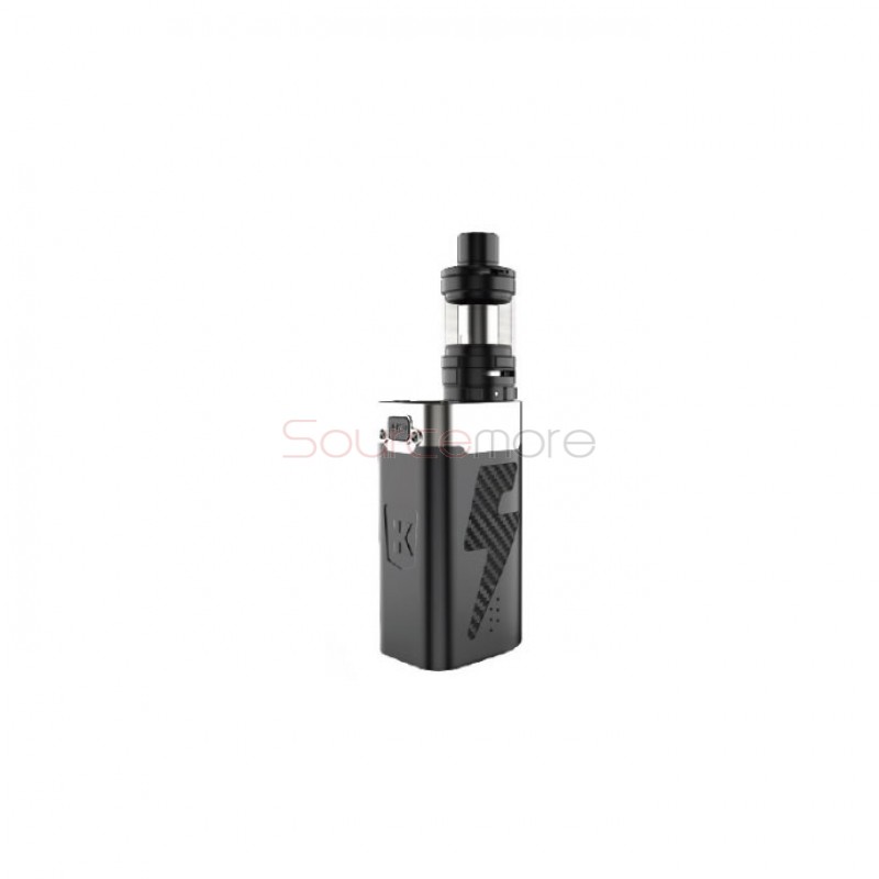 Kanger Five 6 222W AKD TC/VW Vape Kit Replaceable for 5 18650 Cells- Black
