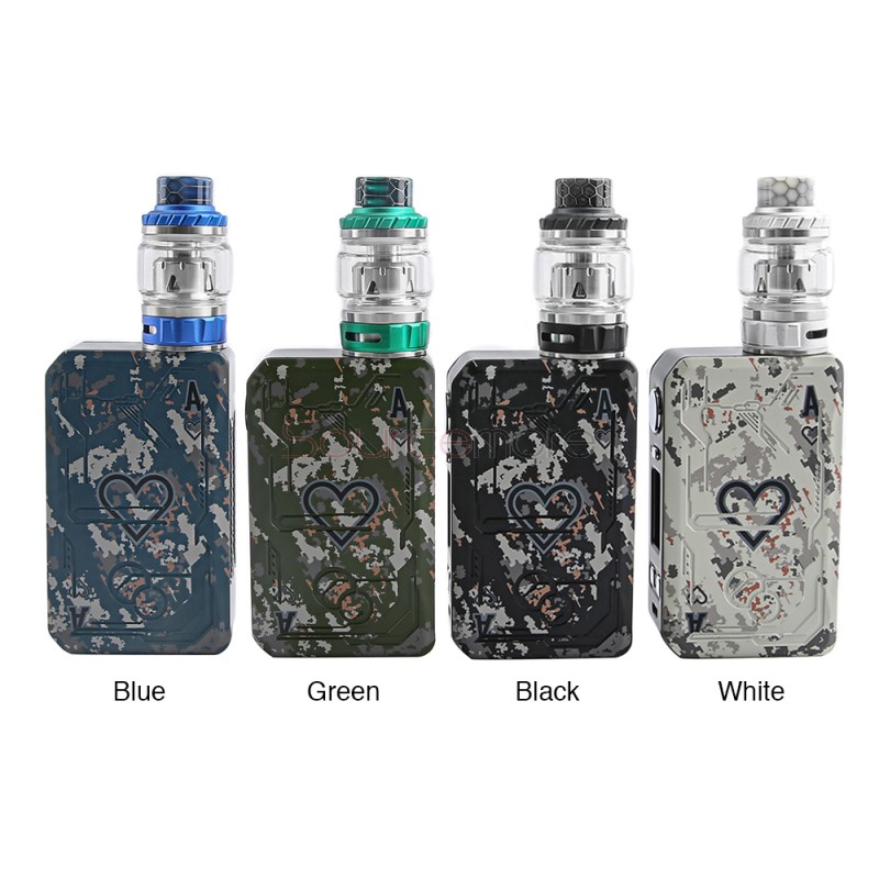 Tesla Poker 218 Kit with Tallica Mini Tank - White