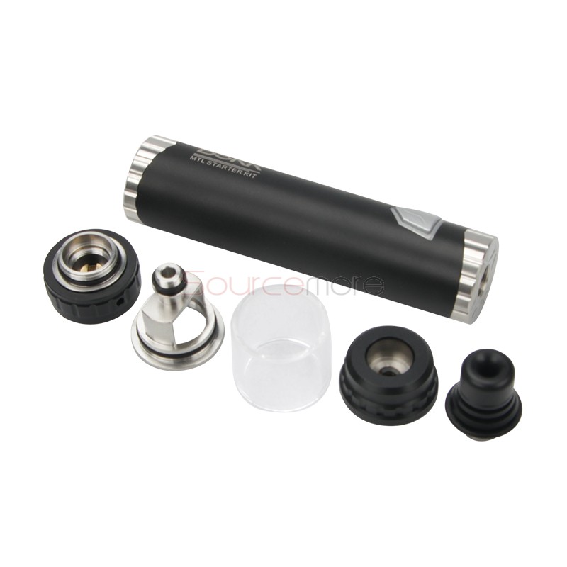 Vandy Vape Berserker MTL Starter Kit with Built-in 1100mAh Battery - Matte Black
