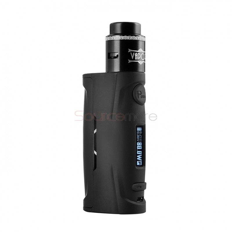Vapor Storm Puma Baby TC Box Mod 80W with Lion RDA Atomizer 24 Vape Kit