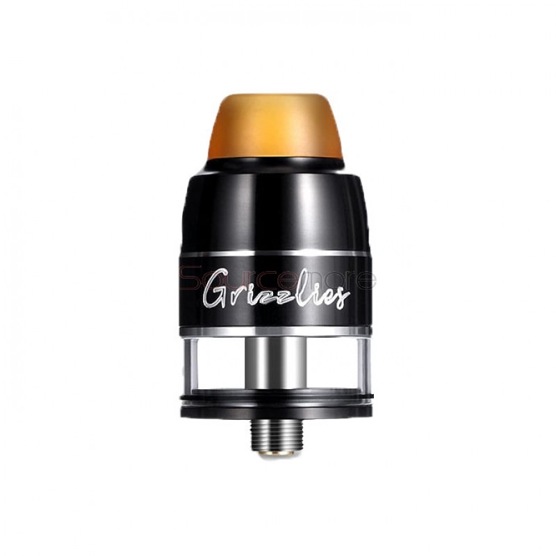 Maskking Grizzlies RDTA Rebuildable Dripping Tank Atomizer - Black