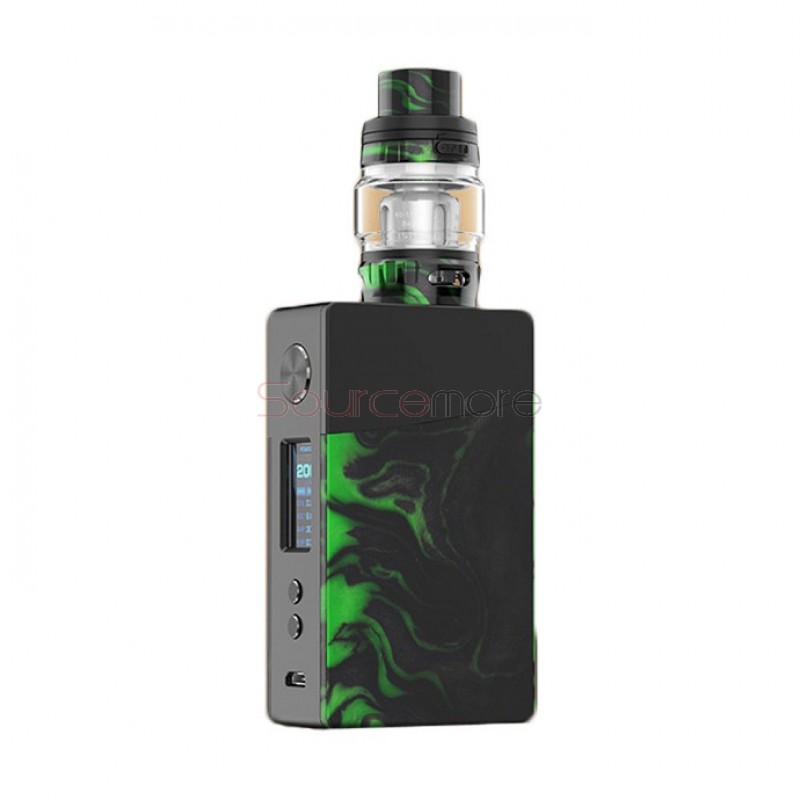 GeekVape Nova 200W Kit with Alpha Tank - Black & Emerald Resin