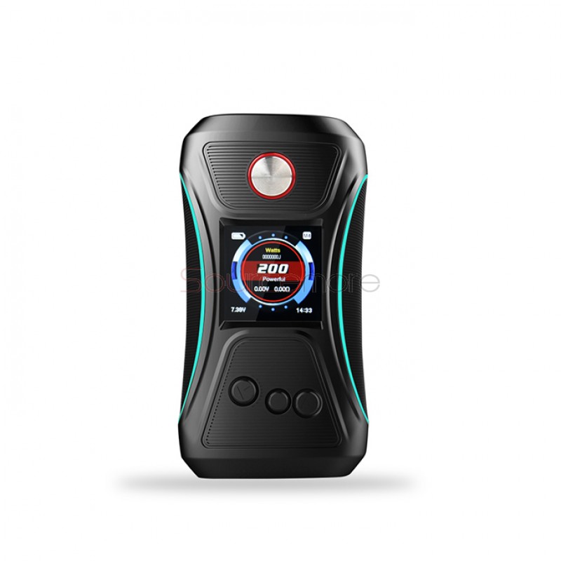 GTRS VBOY 200W Box Mod - Black & Tiffany Blue