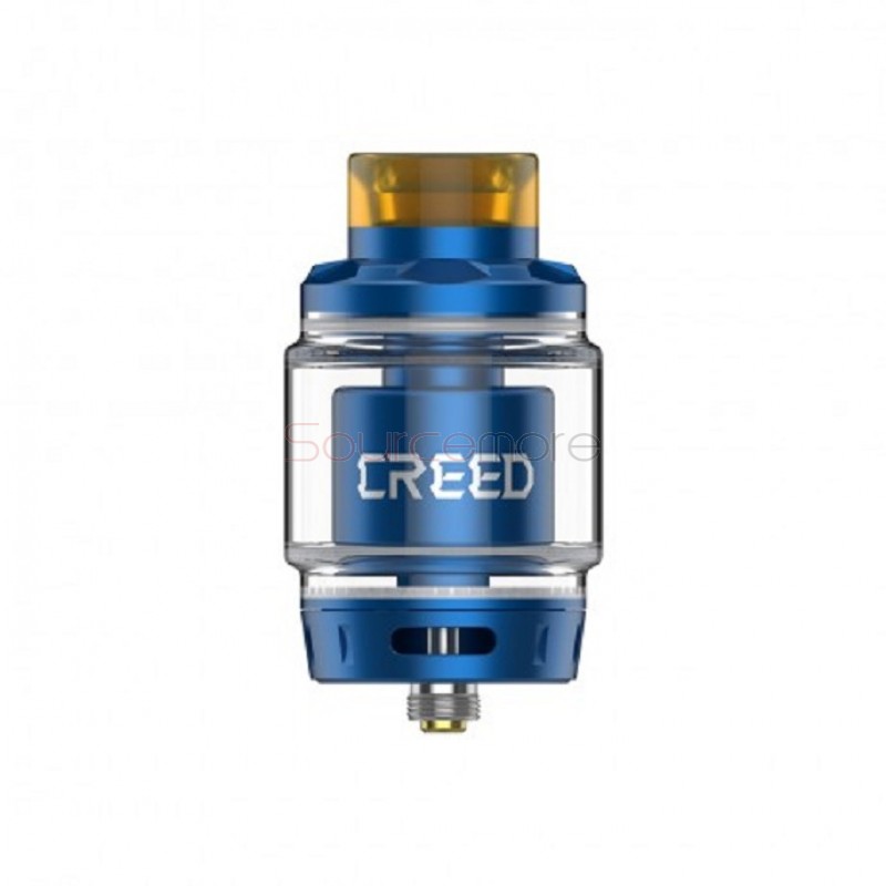 Geek Vape Creed RTA 6.5ml Rebuildable Tank Atomizer - Blue