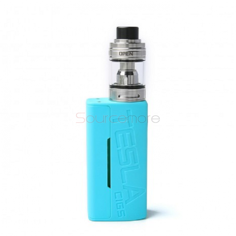 Tesla WYE 85W Kit with H8 Mini Tank - Blue