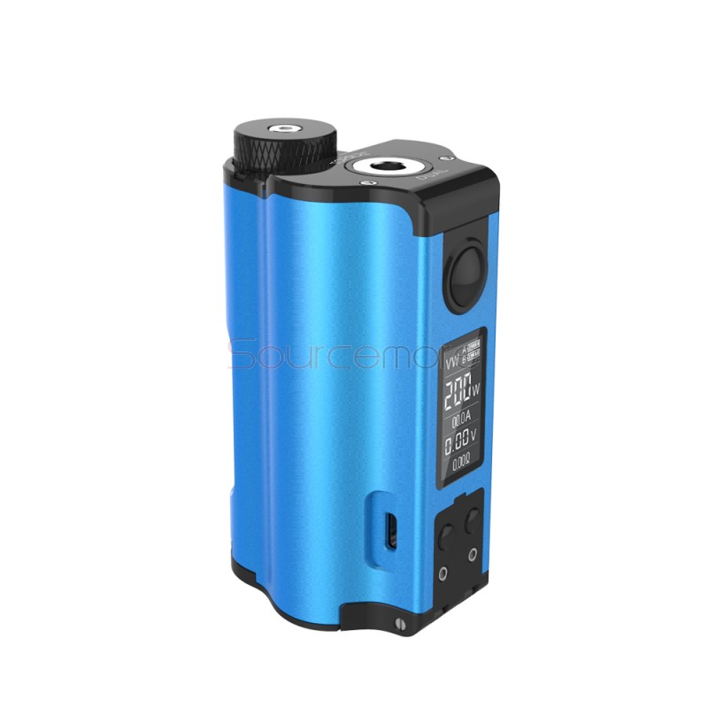 DOVPO Topside Dual 200W Squonk Mod - Blue
