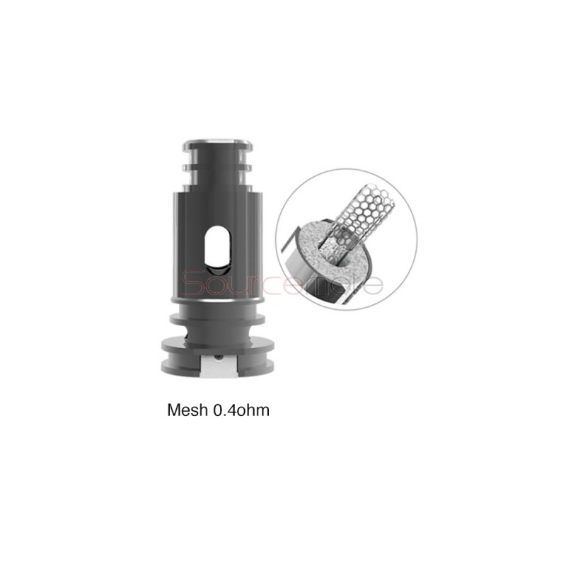 Bohr Flask Coil 5pcs 0.4ohm Mesh Coil