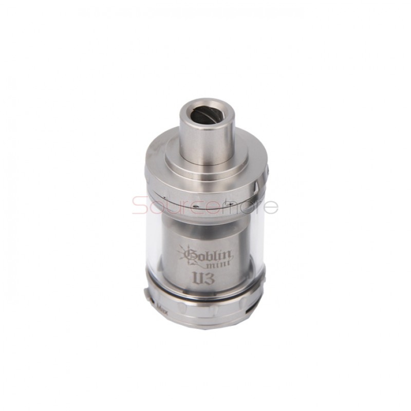 Youde UD Goblin Mini V3 RTA Tank - Stainless Steel