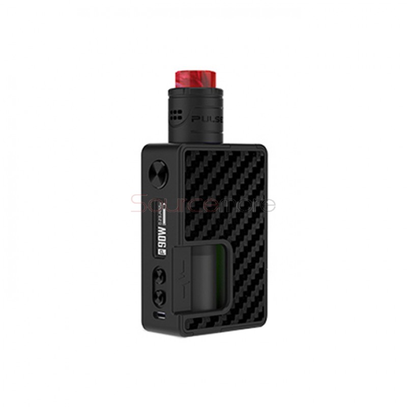 Vandy Vape Pulse X BF 90W Squonk Kit Standard Version - Carbon Fiber (Full Black)