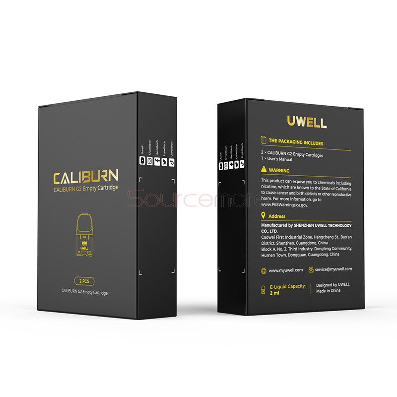 Uwell Caliburn G2 Pod Cartridge 2pcs